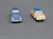Modellautos 1:90 Schuco Piccolo Set 15 Jahre deutsche Einheit VW + Trabant OVP