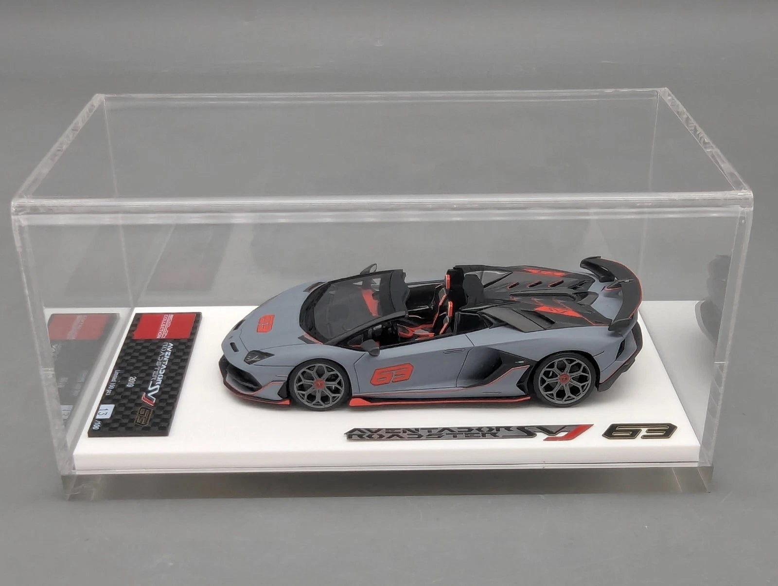 Eidolon Make Up 1:43 Lamborghini Aventador SVJ Roadster 2019 Limited 013/100 OVP
