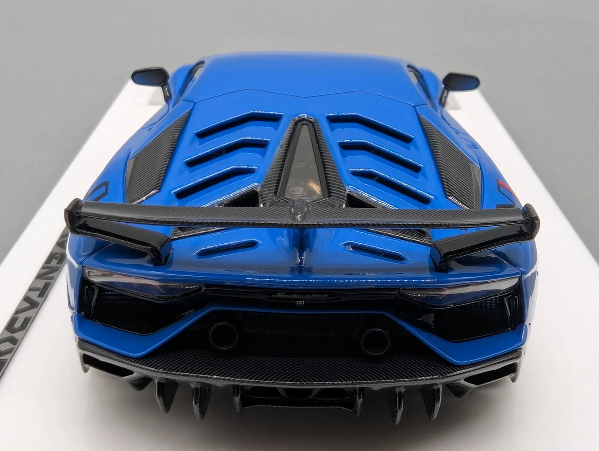 Eidolon Make Up 1:43 Lamborghini Aventador SVJ Blu Le Mans Ltd 15/80 OVP