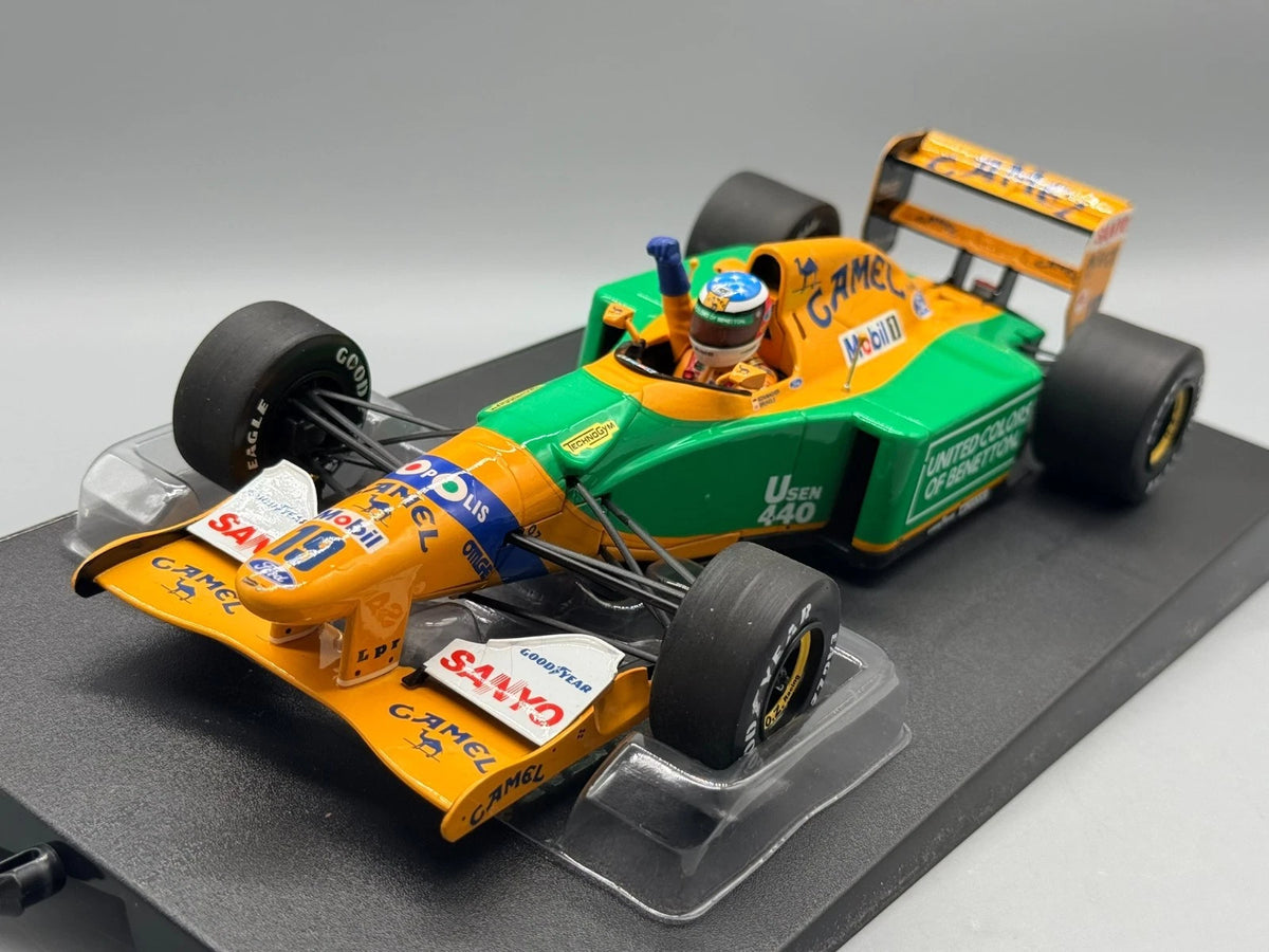 Modellautos 1:18 Minichamps Benetton-Ford B192 4th Place GP Monaco 1992 + OVP