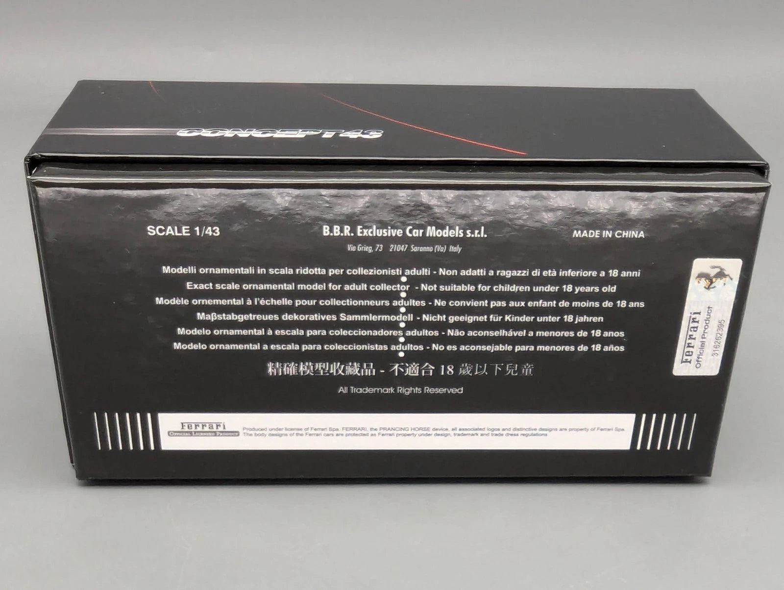Modellautos 1:43 BBR Concept43 Ferrari 488 Pista LHD Verde Scuro Ltd 01/20 OVP