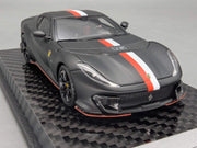 Modellautos 1:43 BBR Concept43 Ferrari 812 Competizione Nero Ltd 04/20 mit OVP