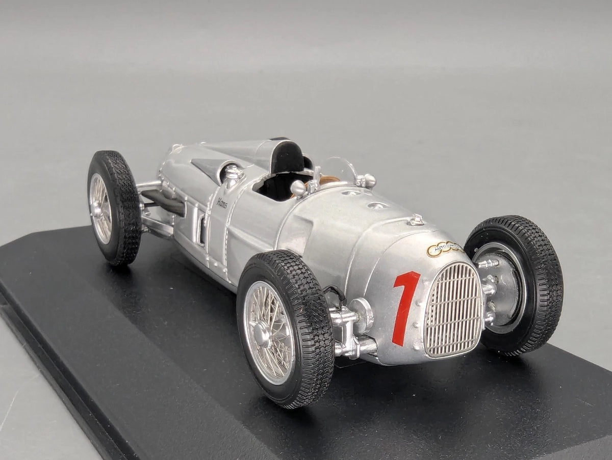 Modellautos 1:43 Minichamps Auto Union Typ A WINNER 1934 #1 H. Stuck Dealer OVP