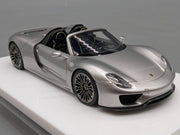 Eidolon Make Up 1:43 Porsche 918 Spyder GT Silver Metallic mit Vitine und OVP
