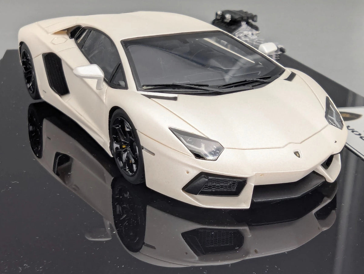 Eidolon Make Up 1:43 Lamborghini Aventador LP700-4 2011 Engine Set White mit OVP
