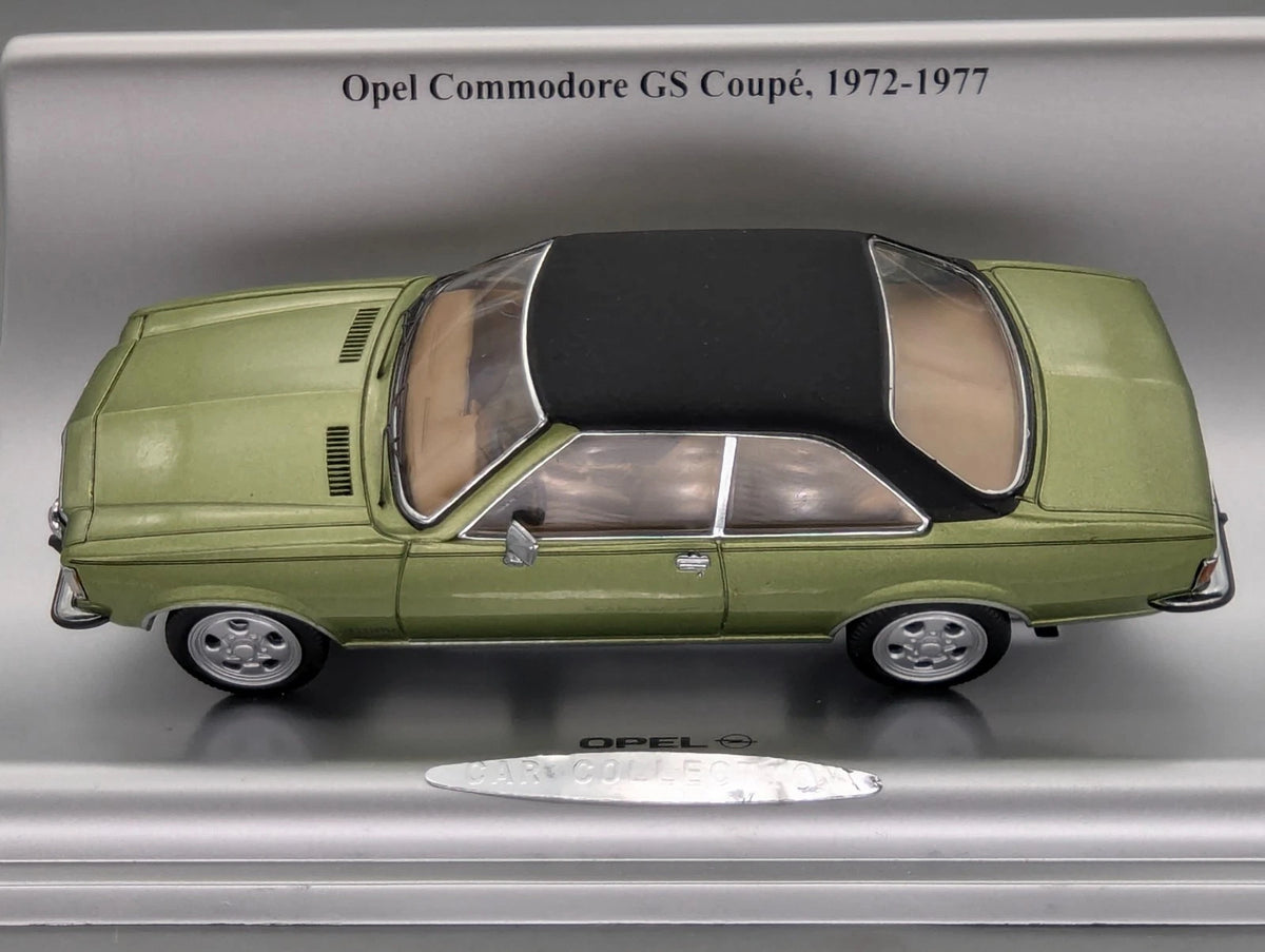 Modellautos 1:43 Ixo PCT Opel Car Collection Opel Commodore GS Coupe Dealer OVP