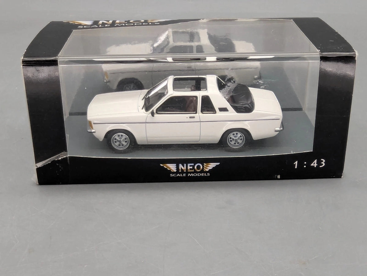 Modellautos 1:43 Neo Scale Models Opel Kadett Aero Weiß mit OVP