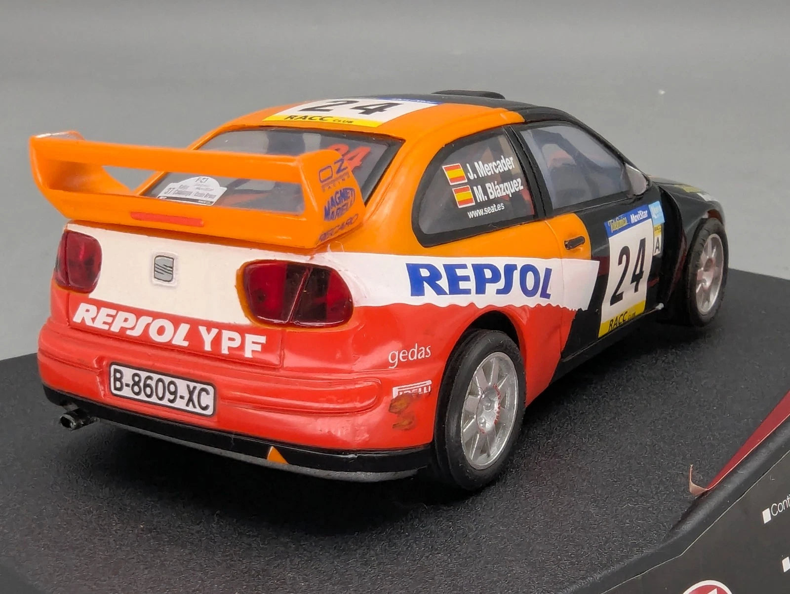 Modellautos Slotcar 1:32 SCX nicht Ninco Seat Cordoba  #24 OVP