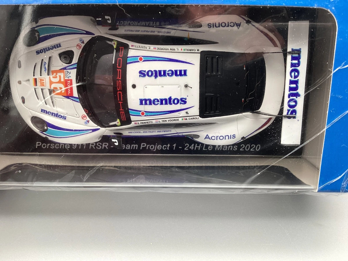 Modellautos 1:43 Spark Porsche 911 RSR Team Project LM 2020 #56 OVP ungeöffnet