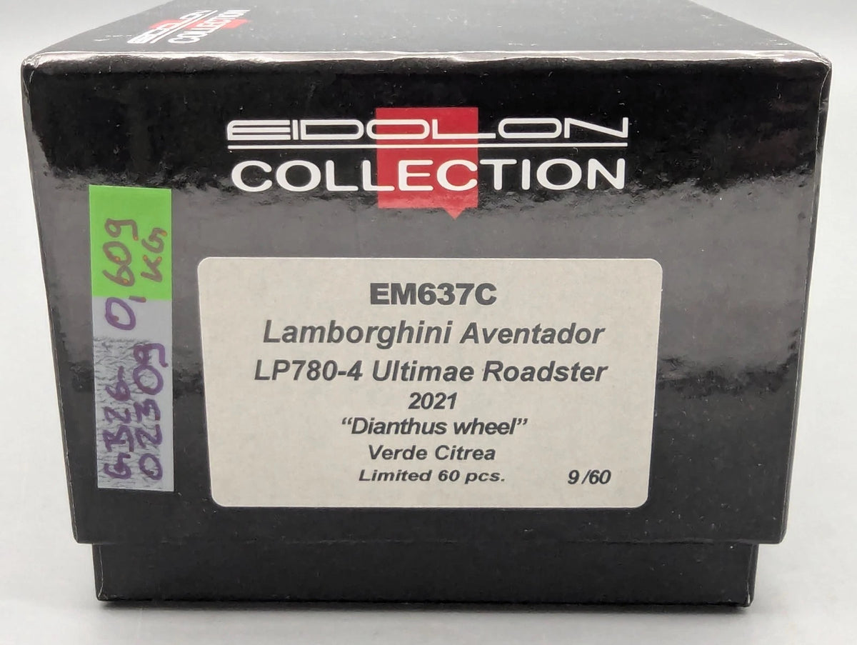 Eidolon Make Up 1:43 Lamborghini Aventador LP780-4 Ultimae Roadster 09/60 OVP