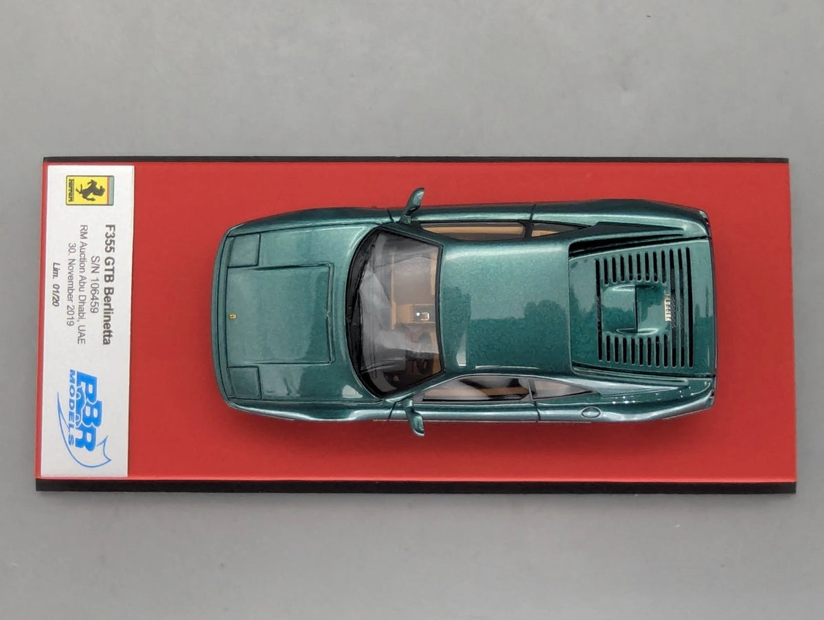 Modellautos 1:43 BBR Concept43 Ferrari 355 GTB Berlinetta 01/20 in OVP