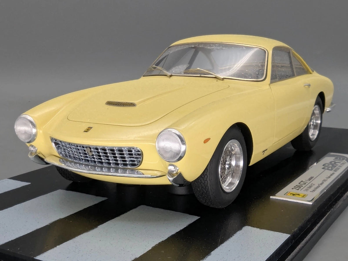 Modellautos 1:18 BBR Ferrari 250 GT Lusso Rain Version Ltd 04/10 Gelb mit OVP