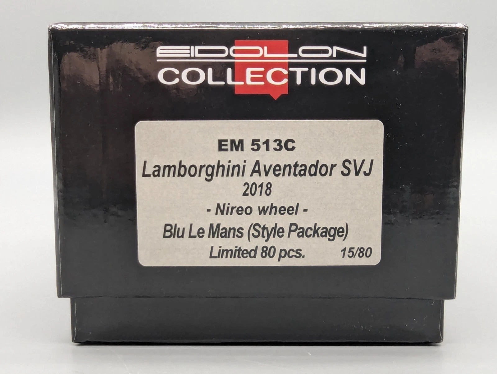 Eidolon Make Up 1:43 Lamborghini Aventador SVJ Blu Le Mans Ltd 15/80 OVP
