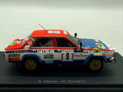 Modellautos 1:43 Spark Datsun Violet 160J GT Winner East African Safari mit OVP