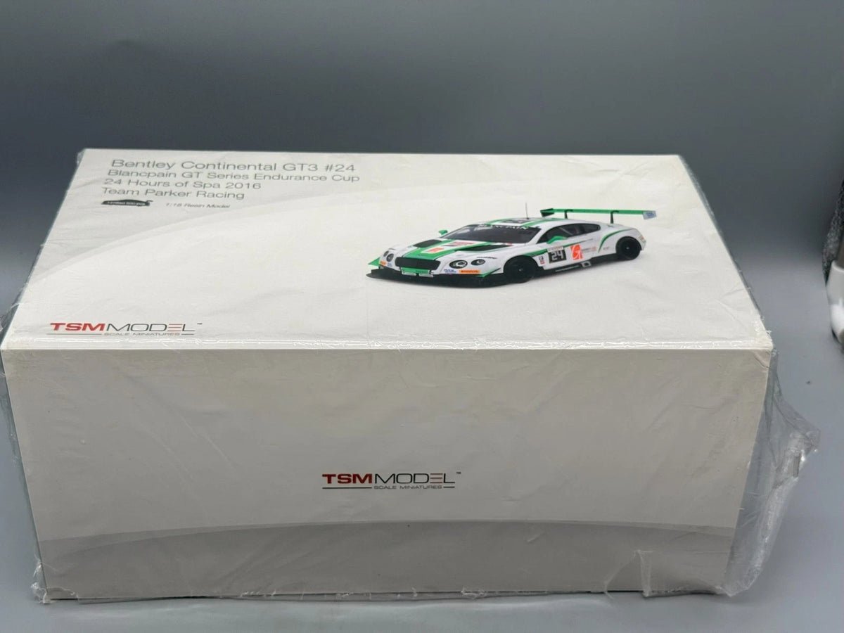 Modellautos 1:18 TSM Model Bentley Continental GT3 #24 24h Spa 2016 mit OVP