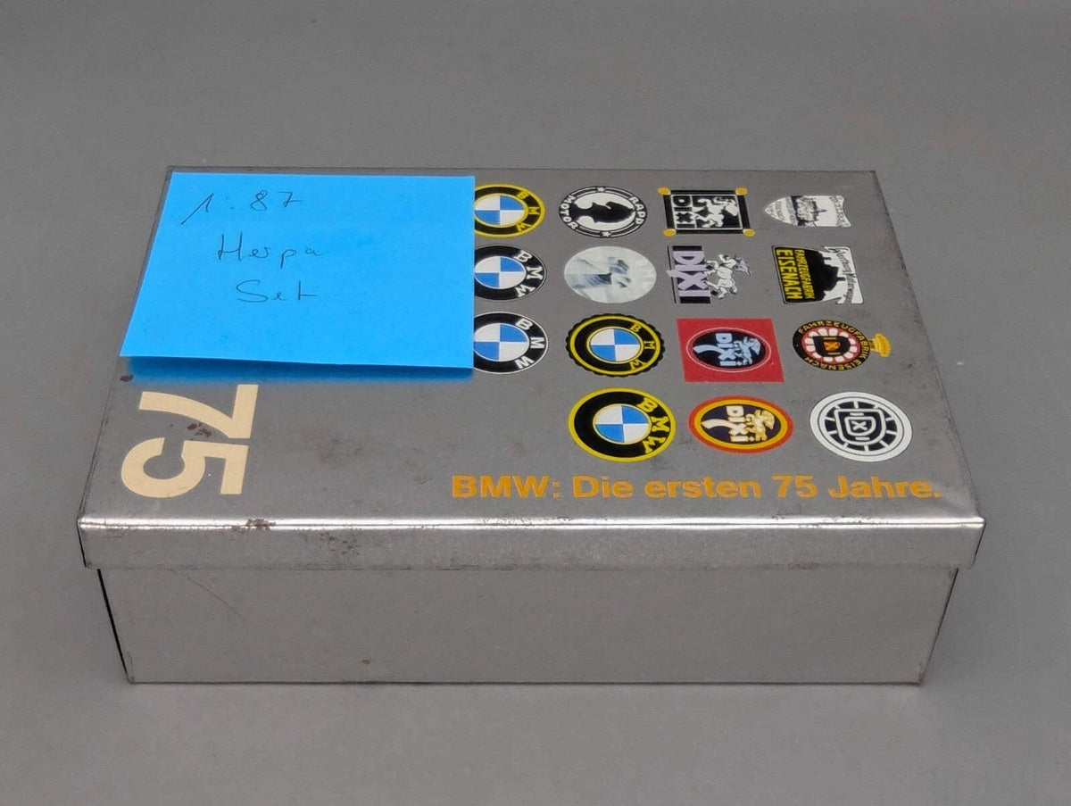 Modellautos 1:87 Herpa BMW 750 iL und 850 i 2-tlg Set plus 6 Postkarten OVP
