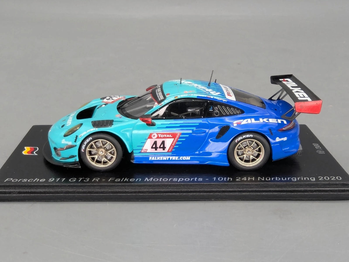 Modellautos 1:43 Spark SG689 Porsche 911 GT3 R 24h Nürburgring 2020 #44 mit OVP