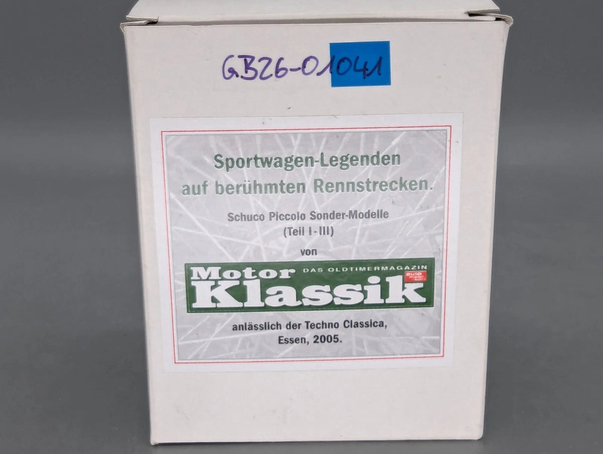 Modellautos 1:90 Schuco Piccolo 3-tlg Set Motor Klassik Sportwagen Legenden OVP