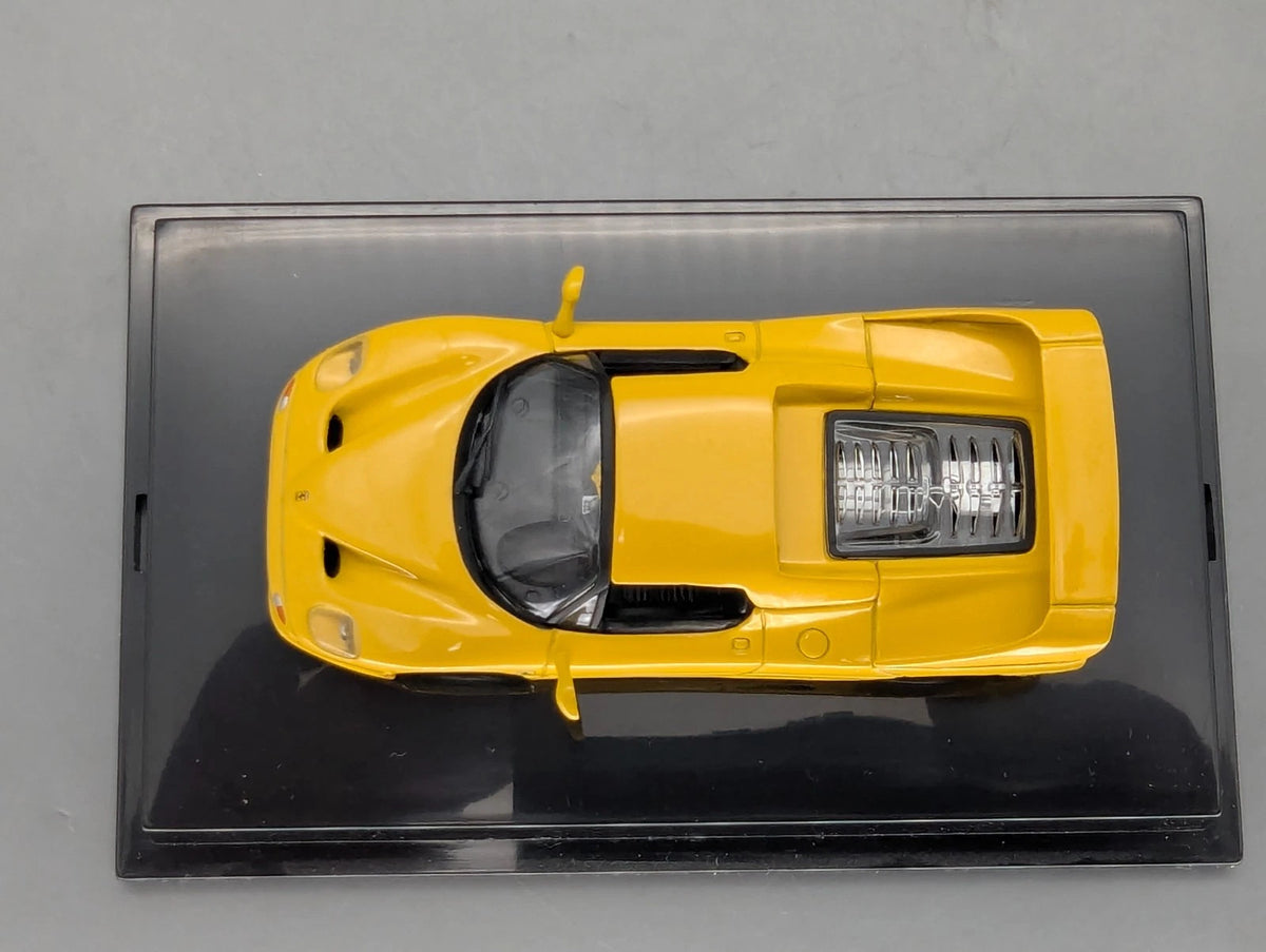 Modellautos 1:43 Hot Wheels Ferrari F50 1995 Gelb mit OVP