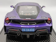 Modellautos 1:12 BBR Ferrari 488 Pista Viola Al Humad Ltd 21/21 Stück OVP