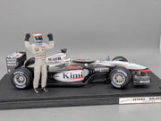 Modellautos 1:18 Hot Wheels Racing McLaren Mercedes 2003 GP #6  Raikkonen OVP