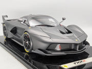 Modellautos 1:12 BBR Ferrari FXX-K Matt Black Ltd 03/05 Vitrine OVP