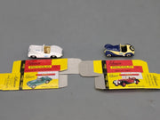 Modellautos 1:90 Schuco Piccolo Set ADAC Trentino Classic 2007 BMW + Jaguar OVP