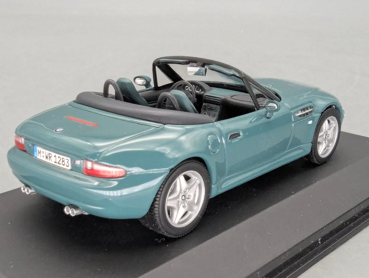Modellautos 1:43 Minichamps BMW M Roadster Grün Dealer OVP