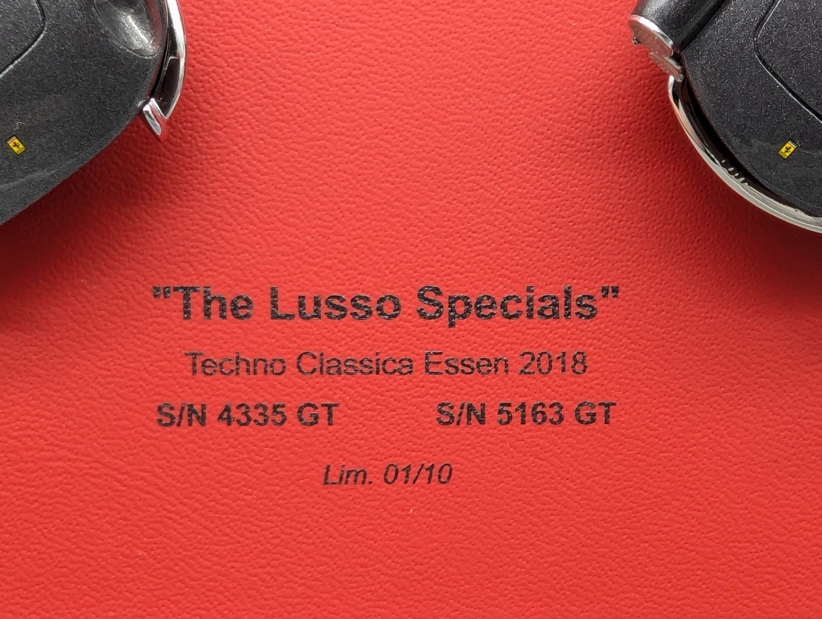 Modellautos 1:43 BBR Ferrari 250 GT Lusso Special Set 2-tlg. Limitiert 01/10 OVP