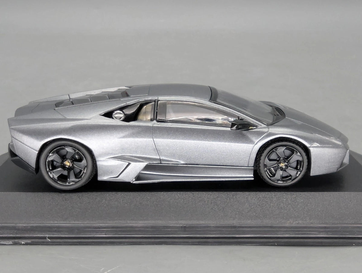 Modellautos 1:43 Minichamps Lamborghini Reventon 2007 Matt Grey Grau mit OVP