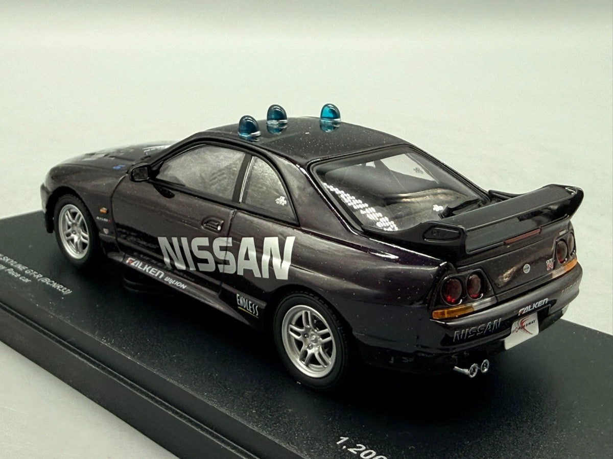 Modellautos 1:43 Kyosho Nissan Skyline GT-R (BCNR33) Fuji Speedway Pace Car +OVP