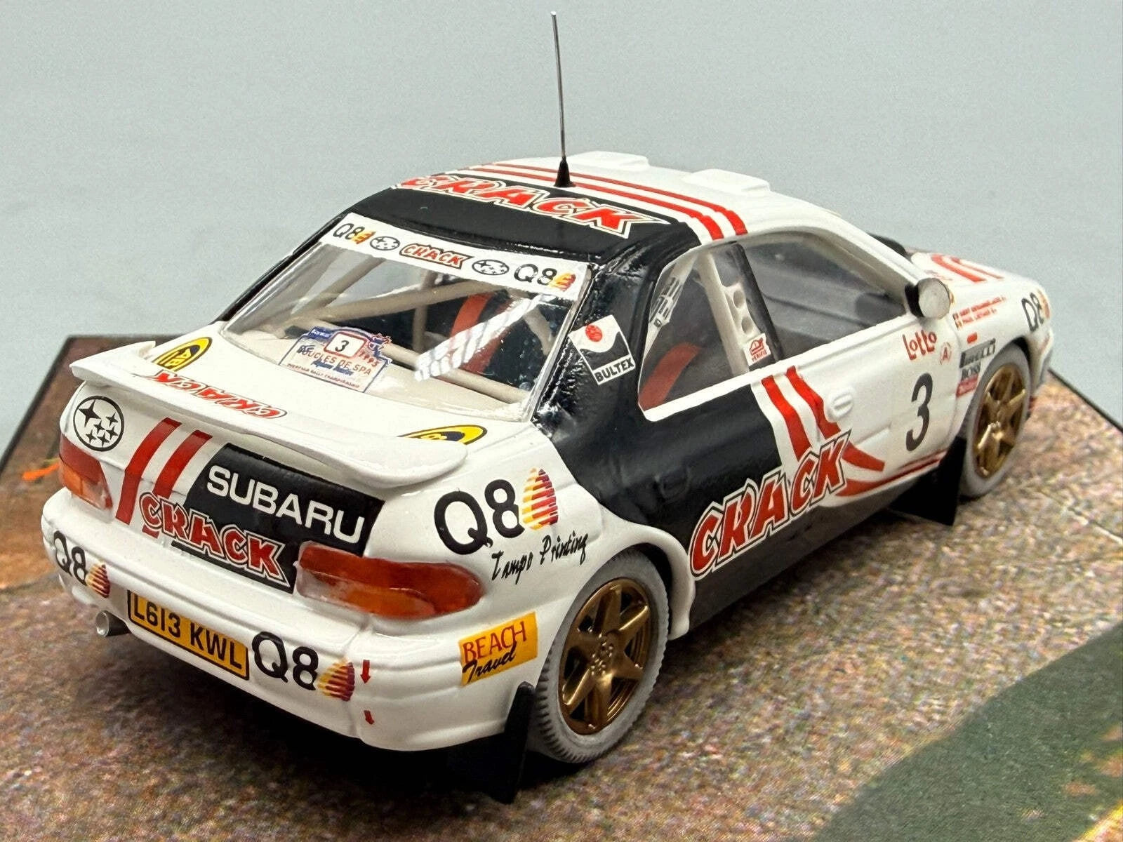 Modellautos 1:43 Trofeu Subaru Impreza Crack Boucles Spa 1995 #3 mit OVP