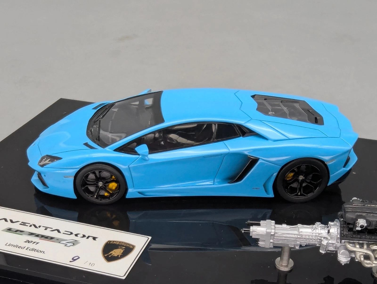 Eidolon Make Up 1:43 Lamborghini Aventador LP700-4 2011 Engine Set 09/10 OVP