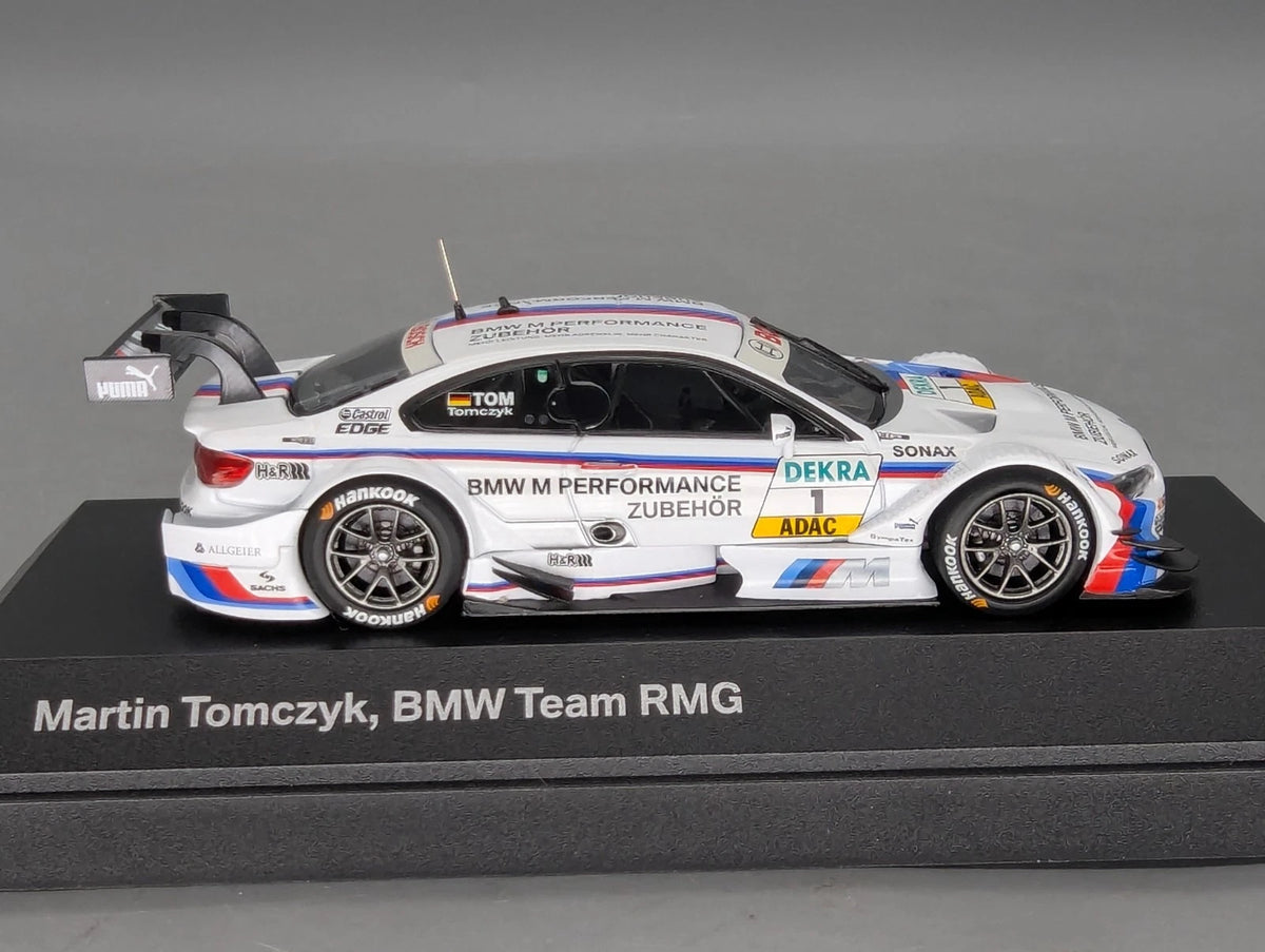 Modellautos 1:43 Minichamps BMW M3 DTM 2012 #1 Tom Tomczyk mit Dealer OVP