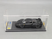 Modellautos 1:43 BBR Ferrari FXX  2006 Black mit Vitrine + OVP