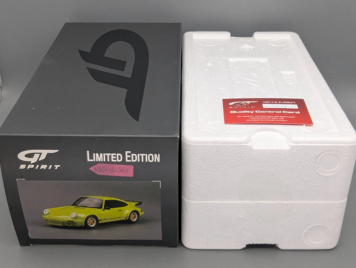 Modellautos 1:18 GT Spirit GT822 Porsche 911 RS Green mit OVP