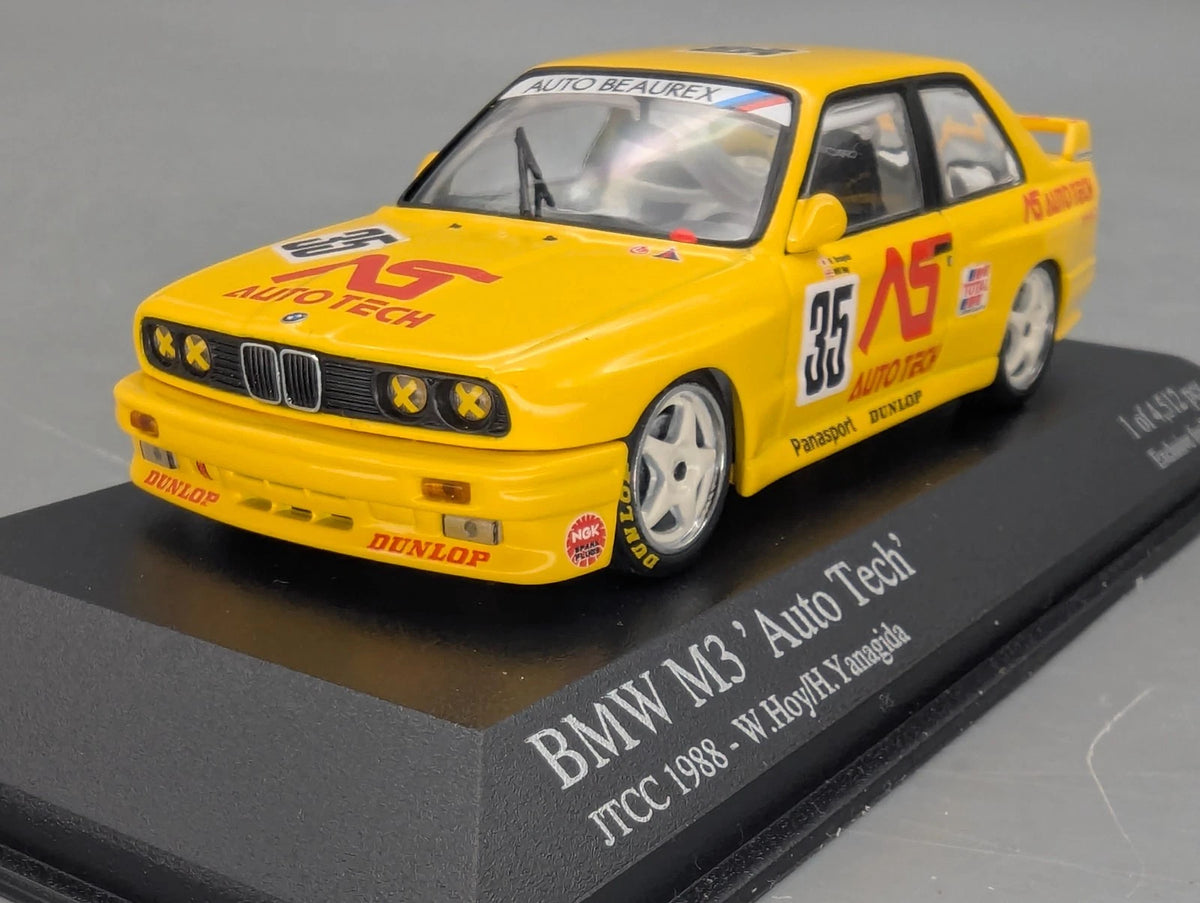 Modellautos 1:43 Minichamps BMW M3 Auto Tech JTCC 1988 #35 mit OVP