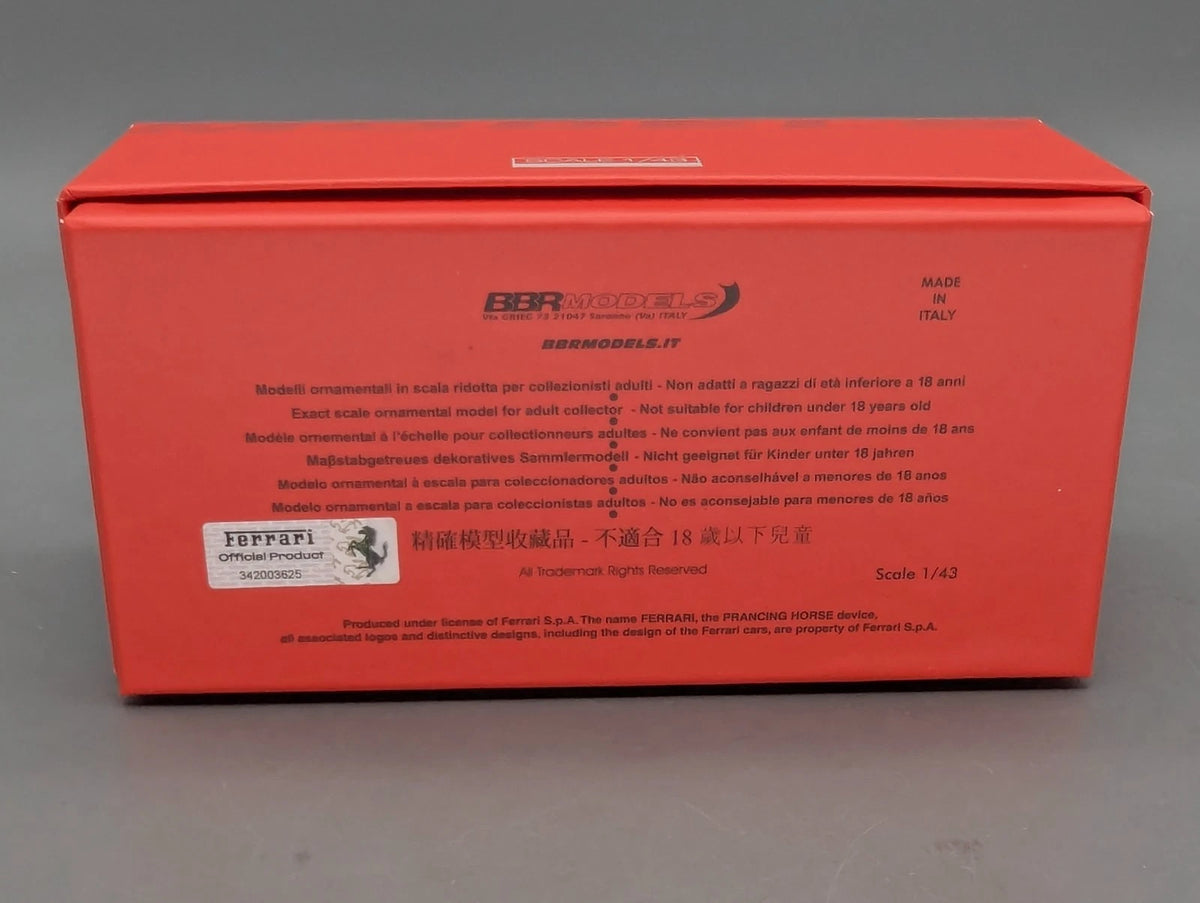 Modellautos 1:43 BBR Ferrari 250 GTO Victoria High School 1964 Ltd 03/20 mit OVP