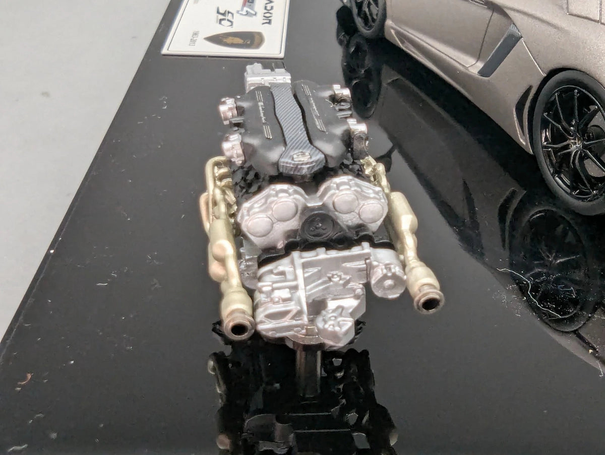 Eidolon Make Up 1:43 Lamborghini Aventador LP720-4 Roadster 2013 Engine Set OVP
