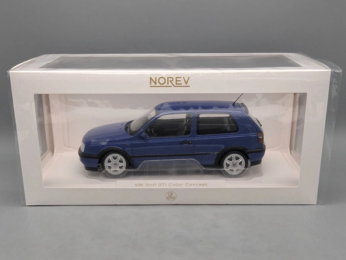 Modellautos 1:18 Norev Volkswagen VW Golf III GTI 1994 Jazz Blue mit OVP