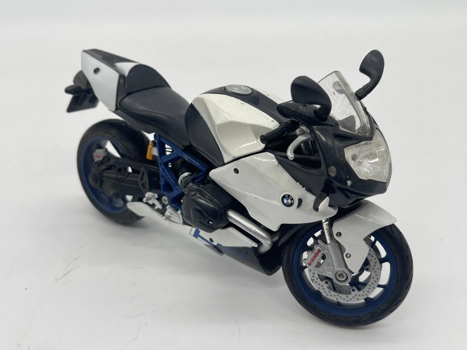 Motorrad Modell 1:18 Maisto BMW HP2 SPORT weiss / schwarz