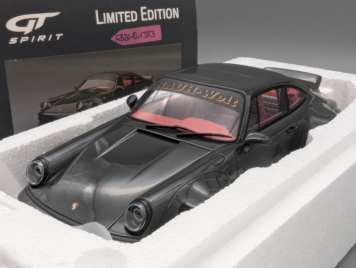 Modellautos 1:18 GT Spirit GT816 Porsche 911 Rauh Welt Bourgogne mit OVP