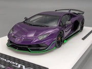 Eidolon Make Up 1:43 Lamborghini Aventador SVJ 2018 Limited 41/50 Viola Pac. OVP