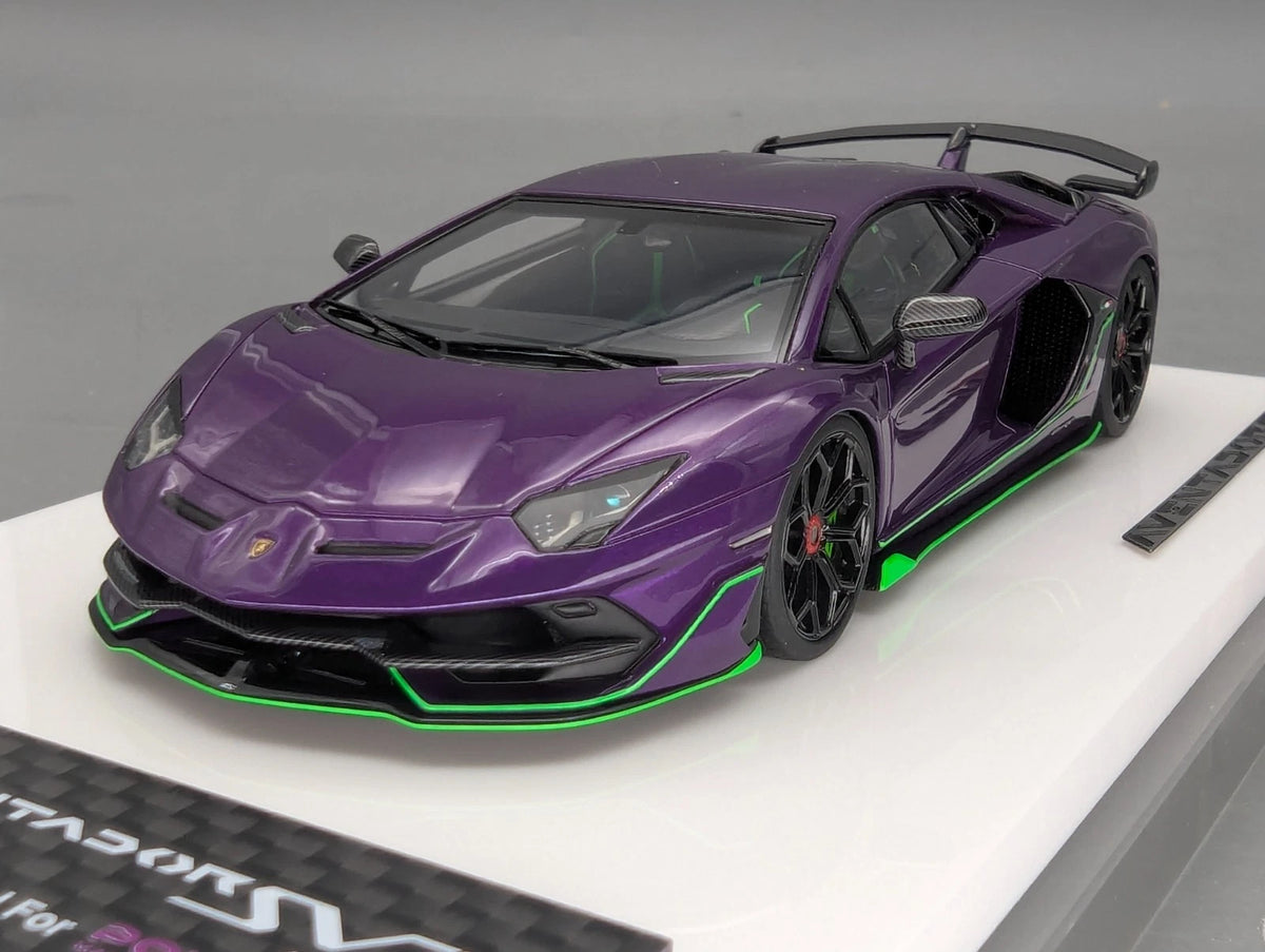 Eidolon Make Up 1:43 Lamborghini Aventador SVJ 2018 Limited 41/50 Viola Pac. OVP