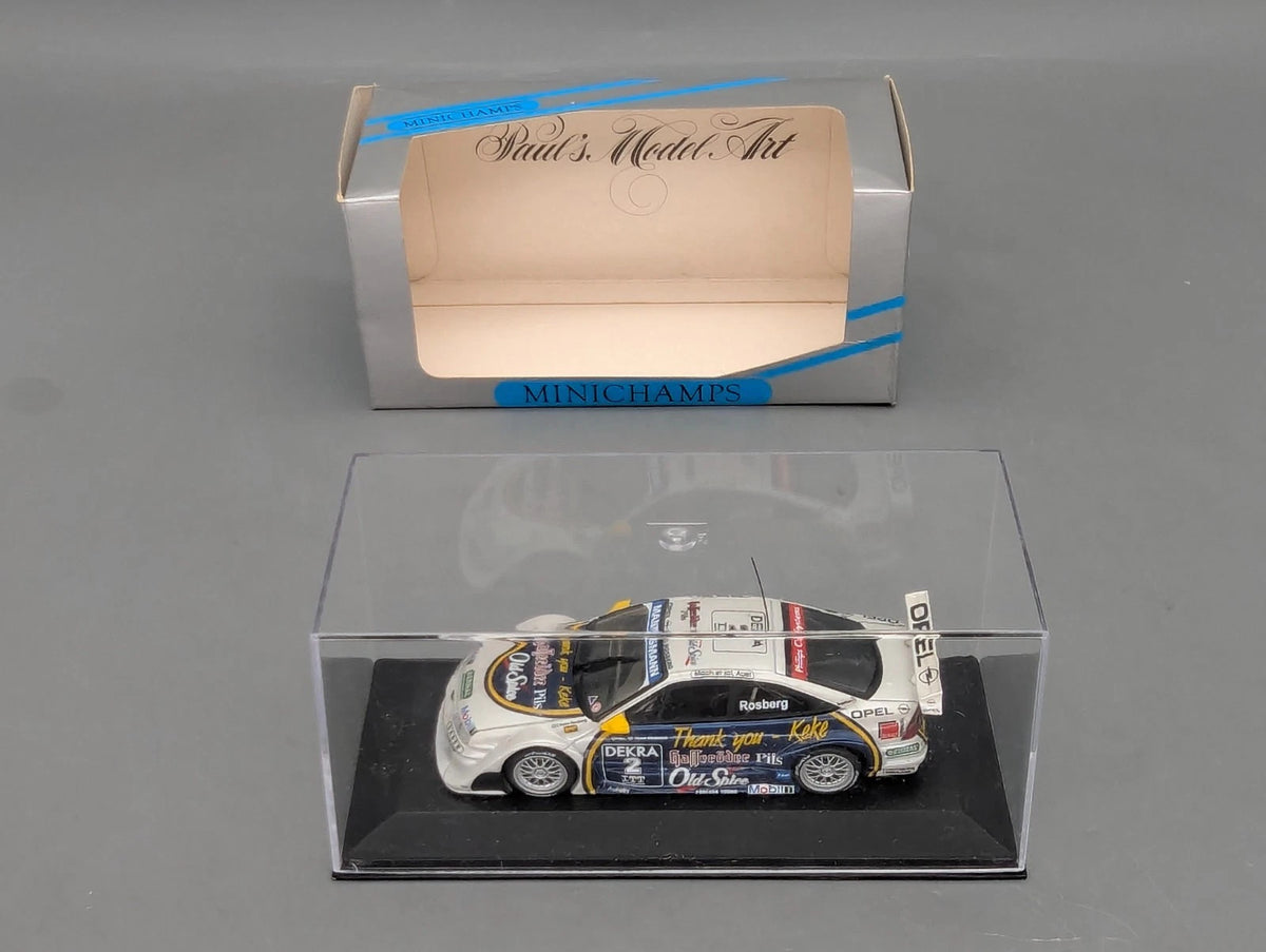 Modellautos 1:43 Minichamps Opel Calibra V6 DTM 1996 Bye Bye Keke #2 Rosberg OVP