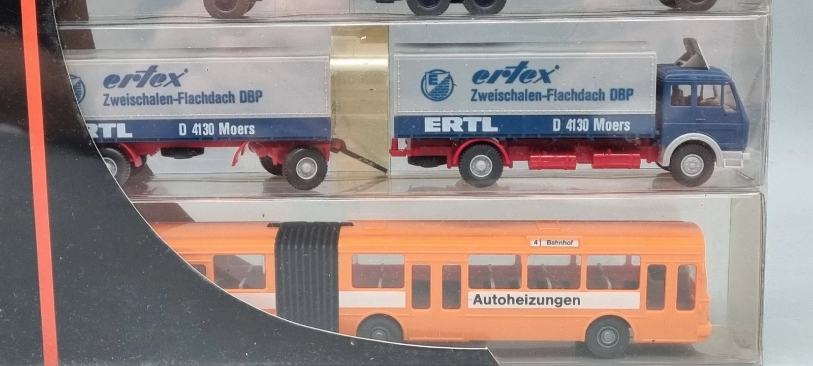 Nutzfahrzeug Modelle 1:87 Wiking Werbemodelle 4er Set 1982/83 OVP