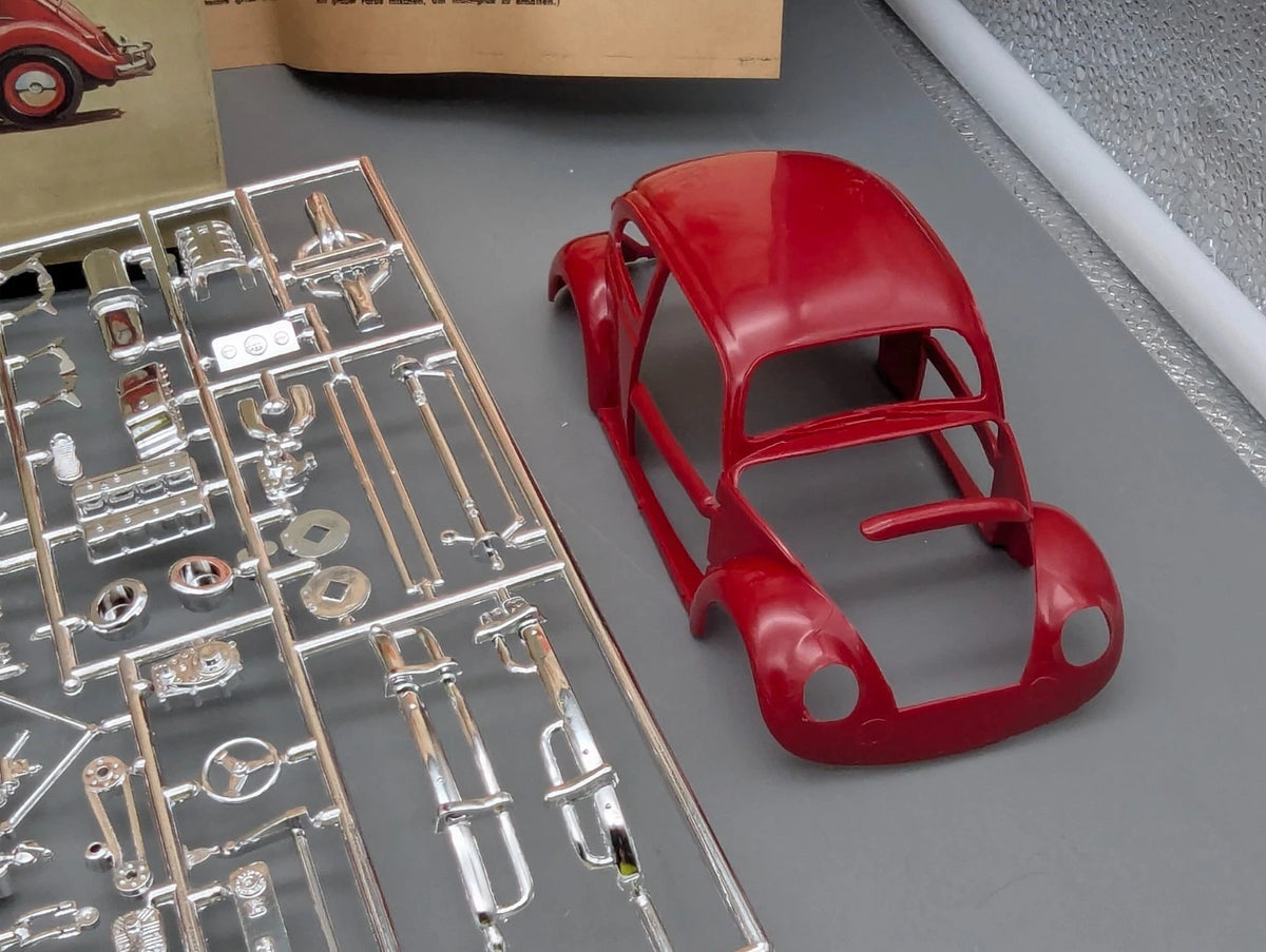 Modellauto Bausatz 1:25 IMC VW Käfer 2 Versionen Stock Car ODER Coupe mit OVP