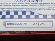Modellautos 1:43 BBR CALSITO Ferrari 250 GTO Street 1962 Gold 13/25 OVP