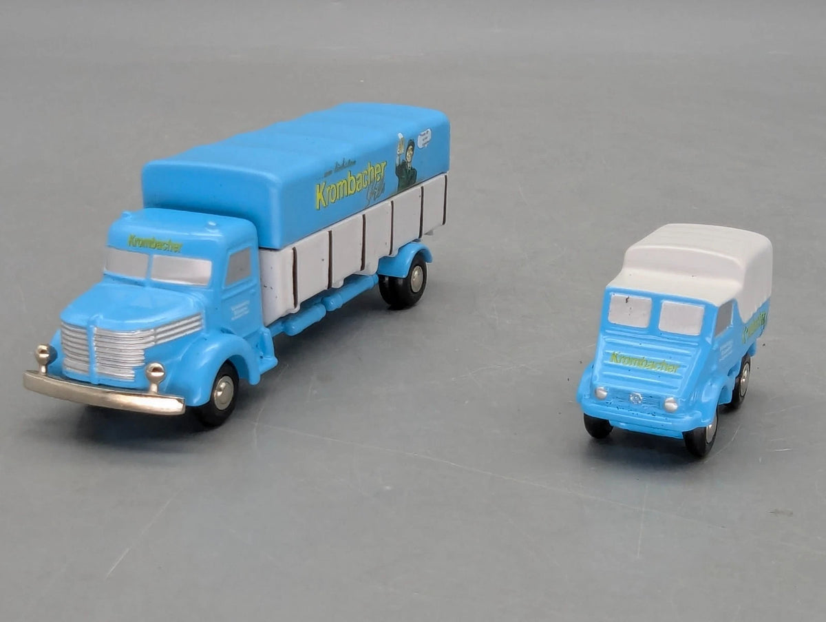 Modellautos 1:90 Schuco Piccolo Krombacher-Set 2003 2-tlg Set mit OVP