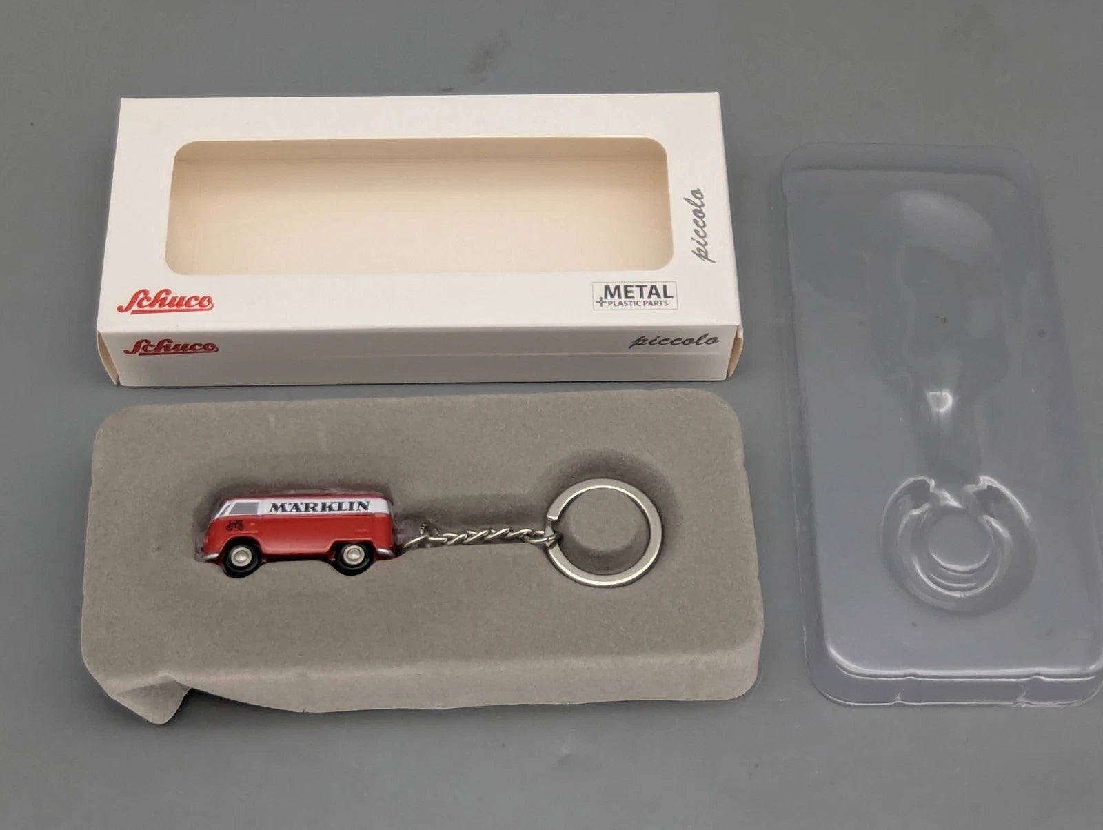Modellautos 1:90 Schuco Piccolo Volkswagen VW Kastenwagen Schlüsselanhänger OVP
